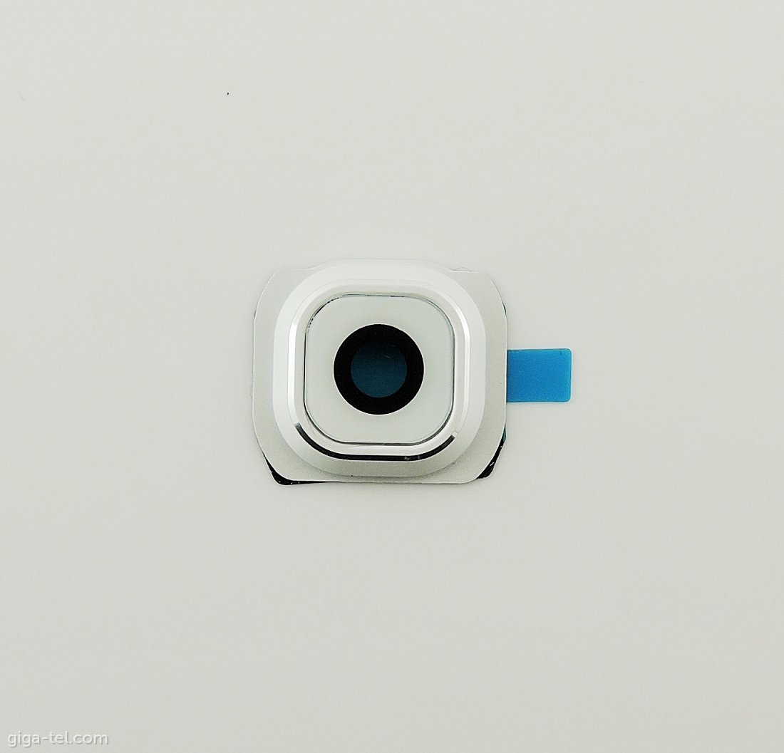 Samsung G920F camera frame+lens white  