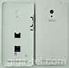 Asus Zenfone 6 battery cover white with side keys