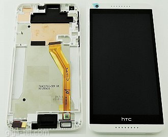 HTC Desire 816 DUAL full LCD white with front cover