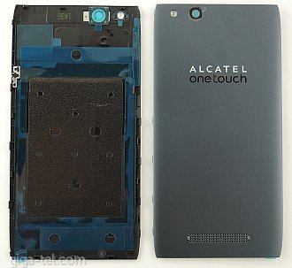 Alcatel Idol Alpha battery cover grey