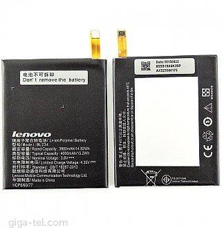 Lenovo BL-234 4000mAh  -  P70,  VIBE P1m, A5000 DUAL, P90