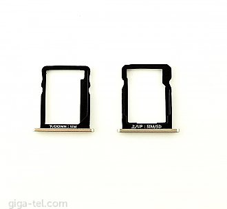 Huawei G7 SIM+SD tray gold