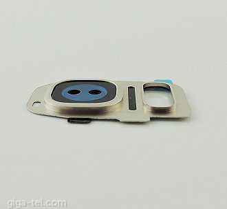 Samsung G930F camera frame gold