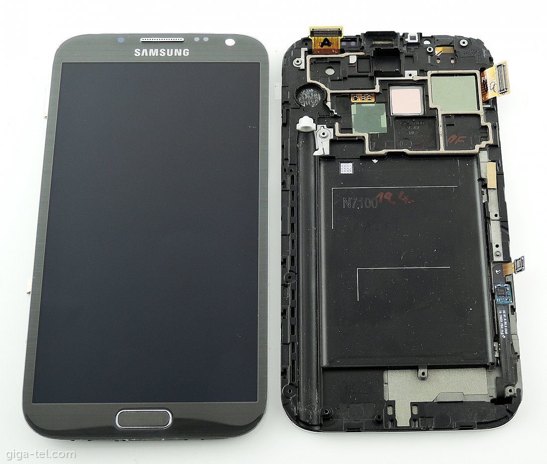 Samsung N7100 LCD+touch black refurbished
