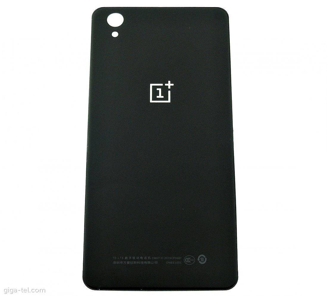 Oneplus X back cover black OEM