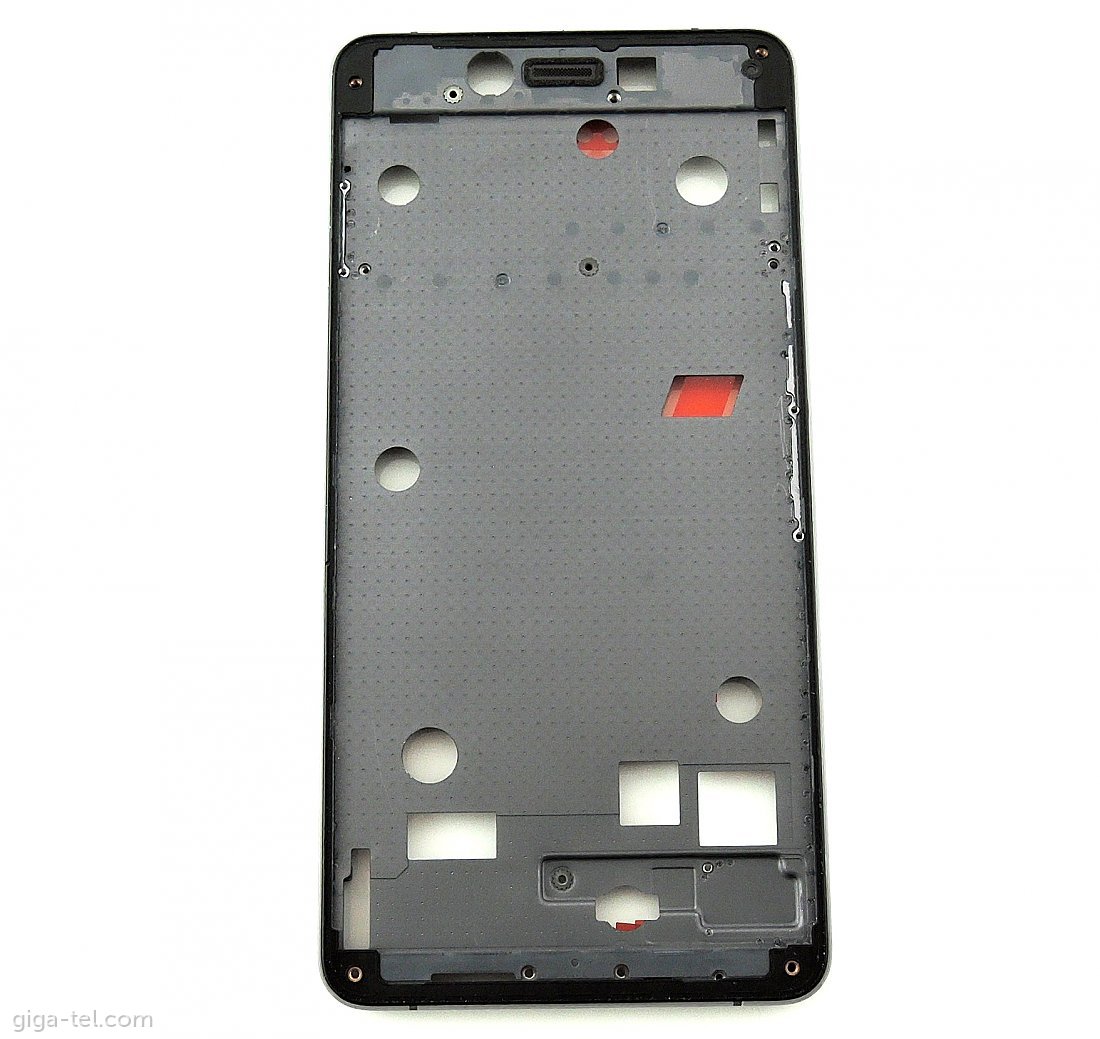 Oneplus X front / middle cover black