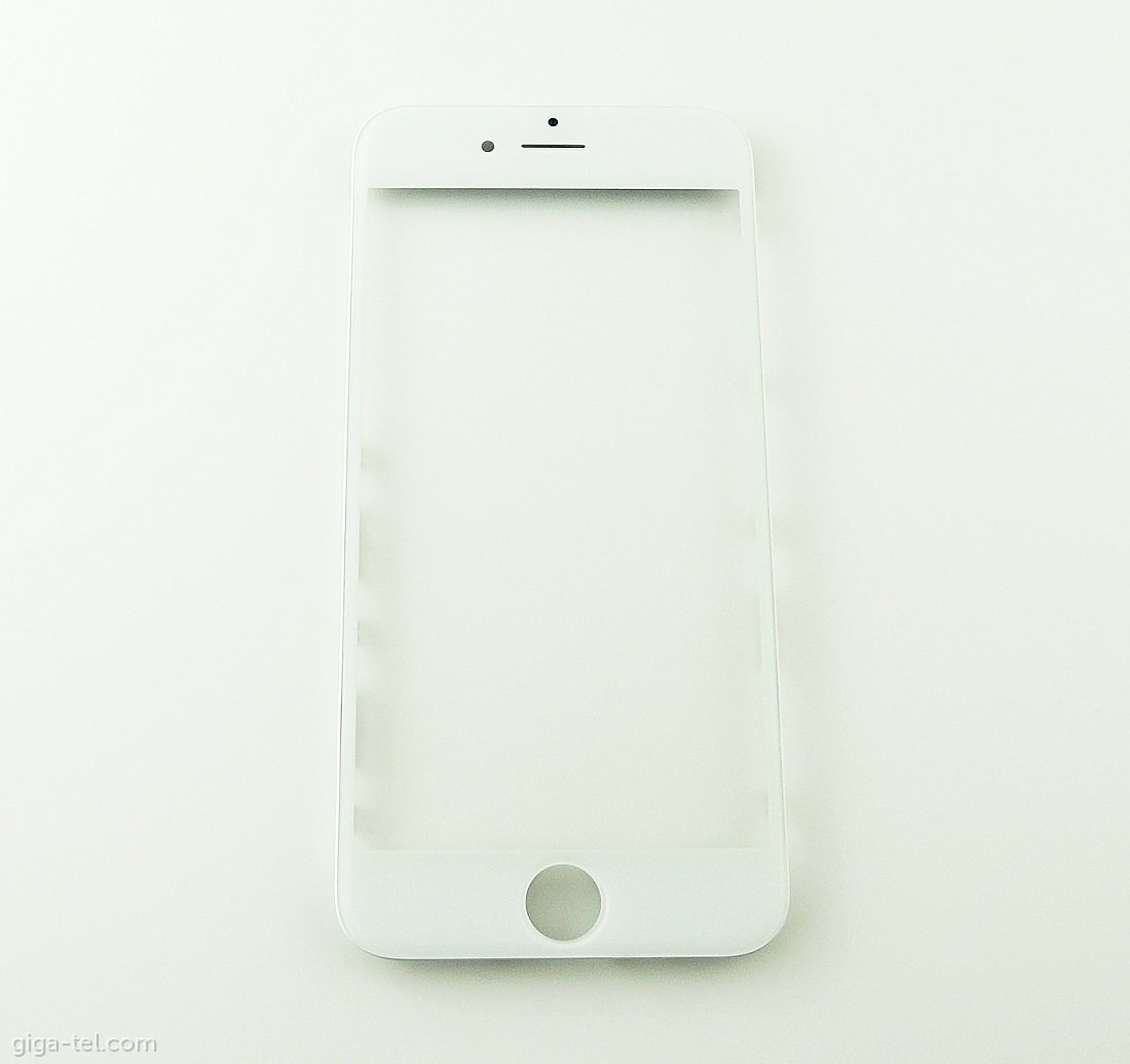 iPhone 6 glass lens+frame+OCA white