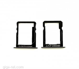 Huawei P7 SIM+SD holder black