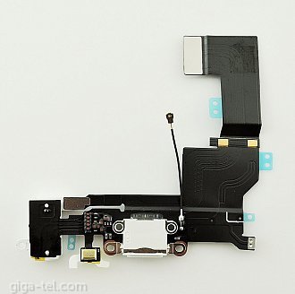 iphone SE charging flex white  