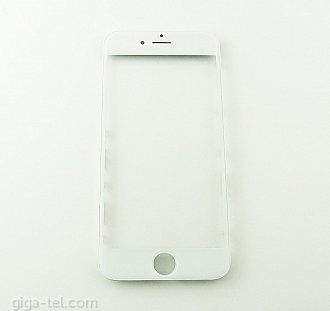 iPhone 6 glass lens+frame+OCA white