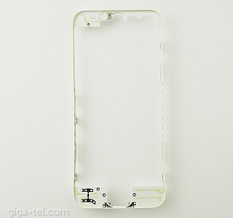 OEM frame with glue for iPhone 5 white