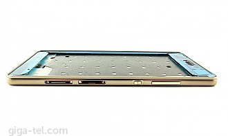 Huawei P8 Lite front cover gold
