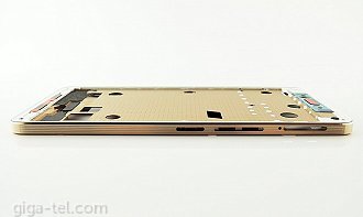 Oneplus X front / middle cover gold