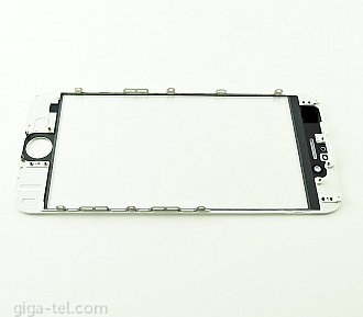 iPhone 6 glass lens+frame+OCA white