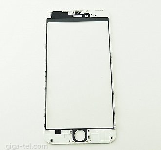 iPhone 6 PLUS glass lens+frame+OCA white