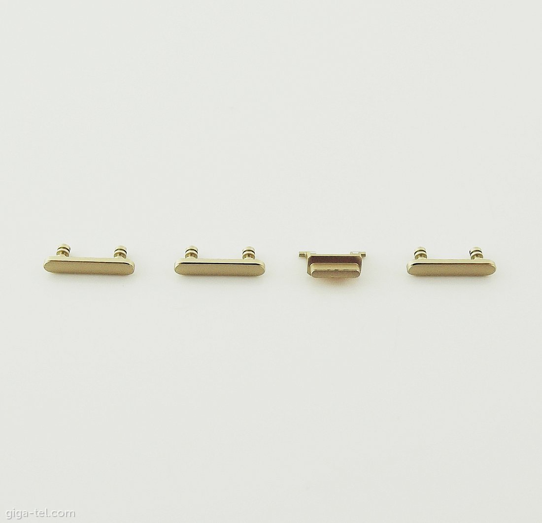 OEM side keys gold for iphone 7