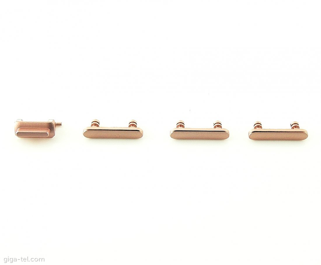 OEM side keys rose gold for iphone 7 PLUS