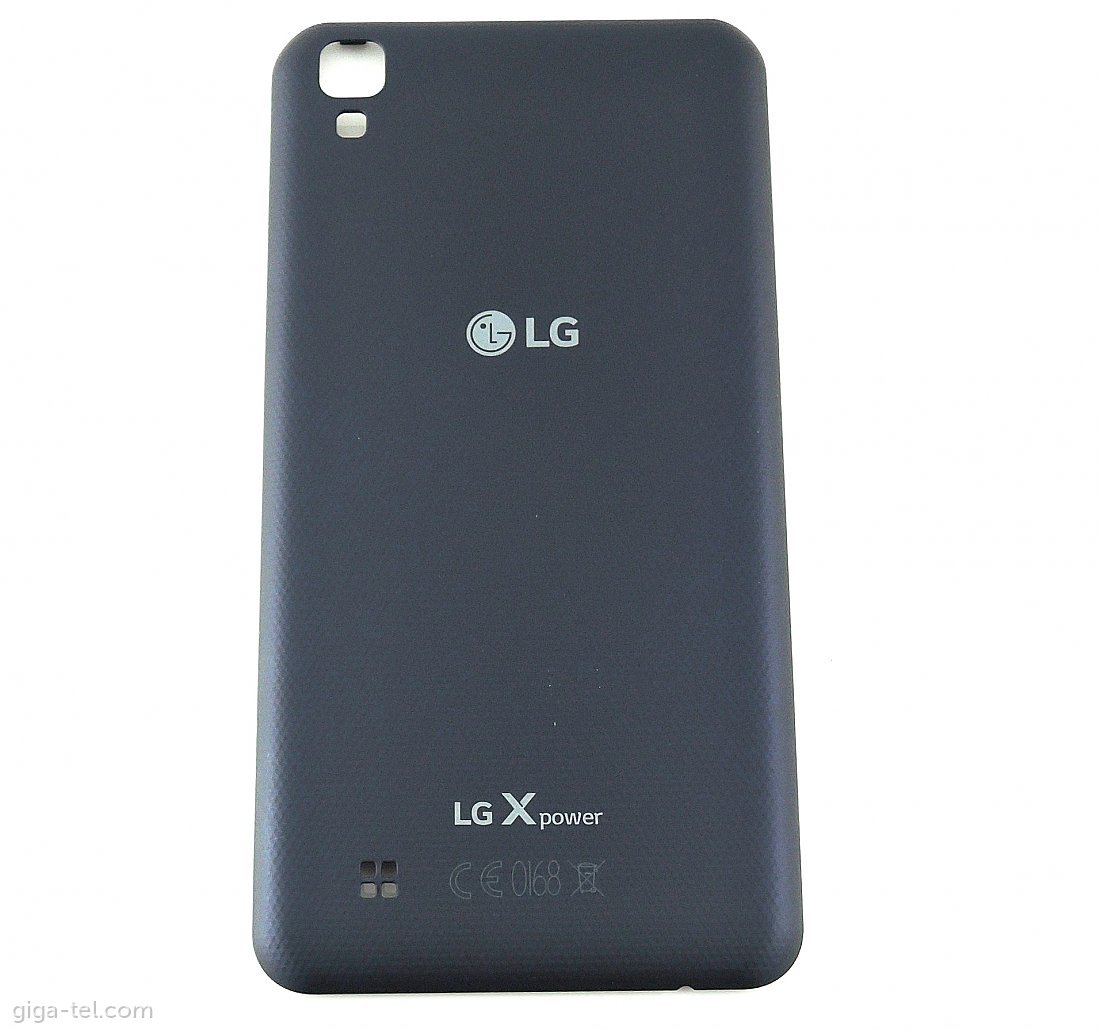 LG K220 battery cover black