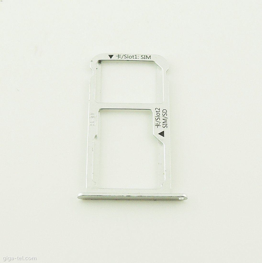 Huawei Mate 9 SIM tray white / silver