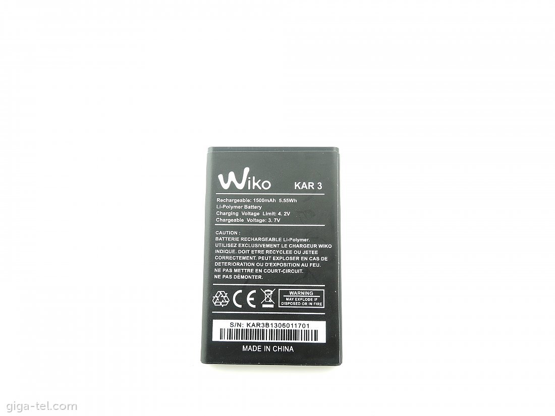 Wiko Kar 3 battery