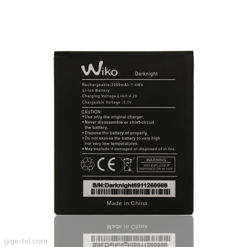 Wiko Darknight battery