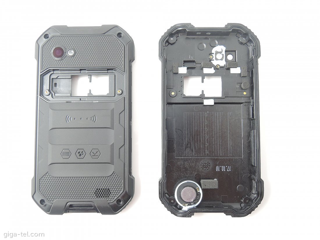 Blackview BV6000 middle + battery cover black