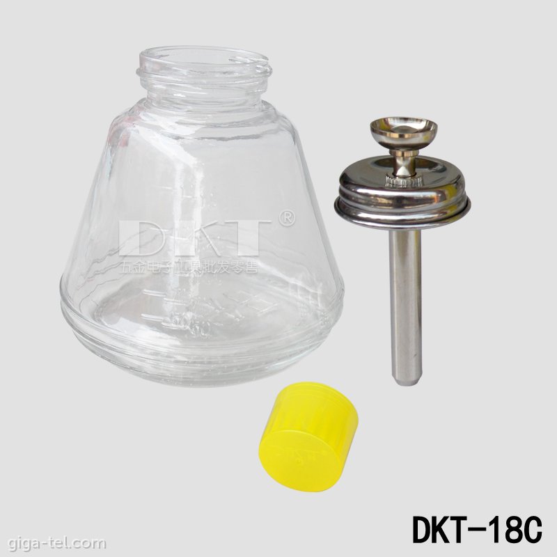 Glass bootle K-18 150ml