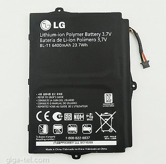 6400mAh  LG Optimus Pad V900