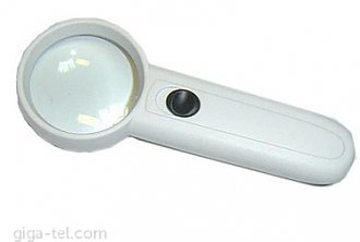 Multiple 5X, Diameter of lens 50mm, 2 LED Light, Battery 3pcs AAA(not included), Illumination 2 LED Light 