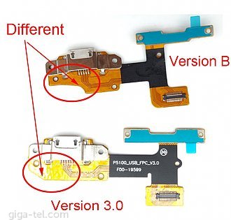 Lenovo Yoga Tablet 3 WIFI charge flex v.3.0