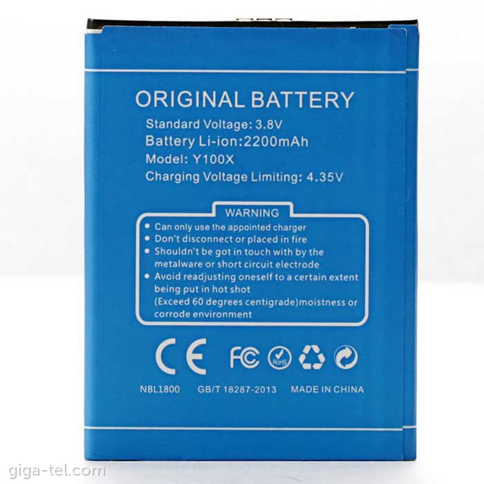 Doogee Y100X battery