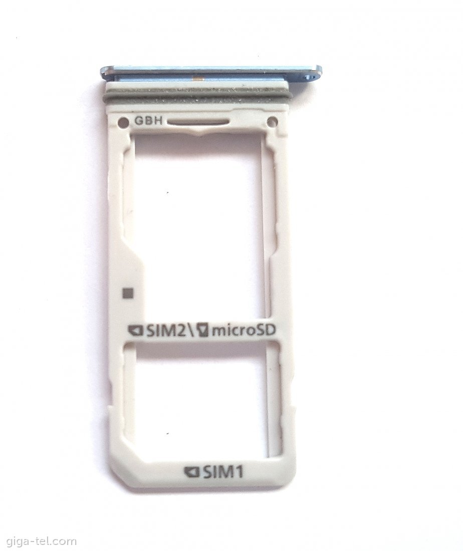 Samsung G955F DUAL SIM tray blue