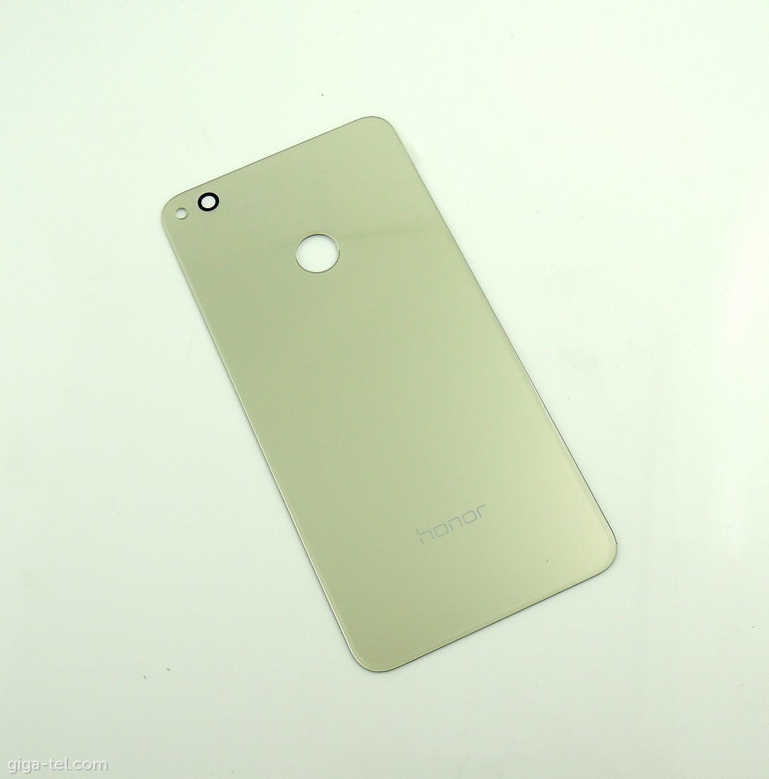 Huawei P8 Lite 2017,Honor 8 Lite battery cover gold - logo Honor