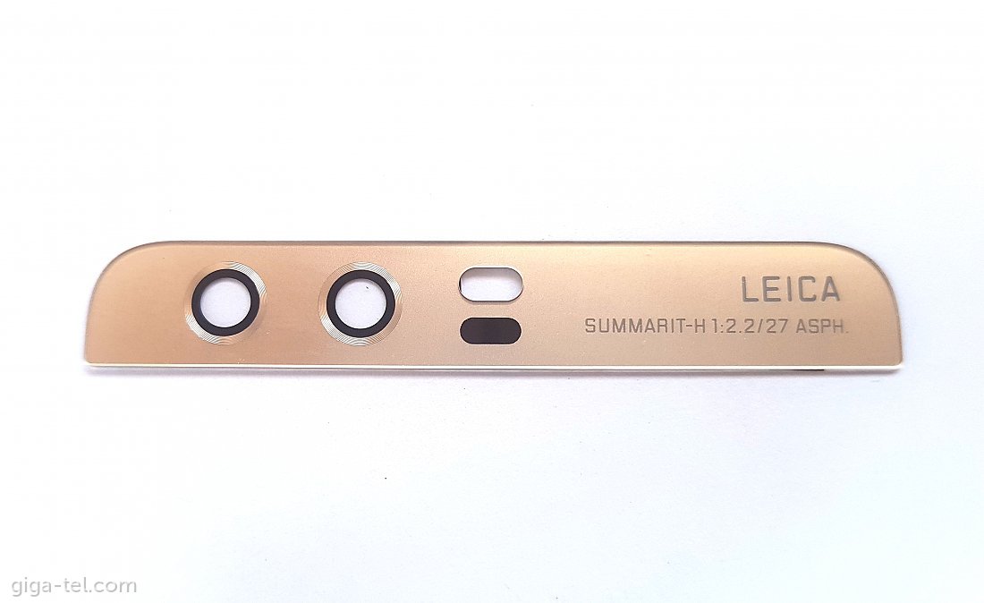 Huawei P10 camera lens gold