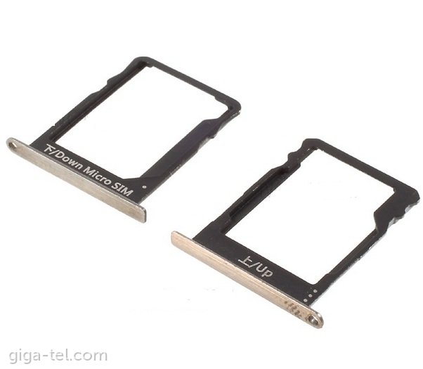 Huawei P7 SIM+SD tray gold