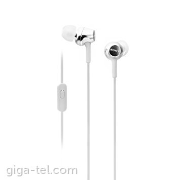 Sony MDR-EX250AP headphones white