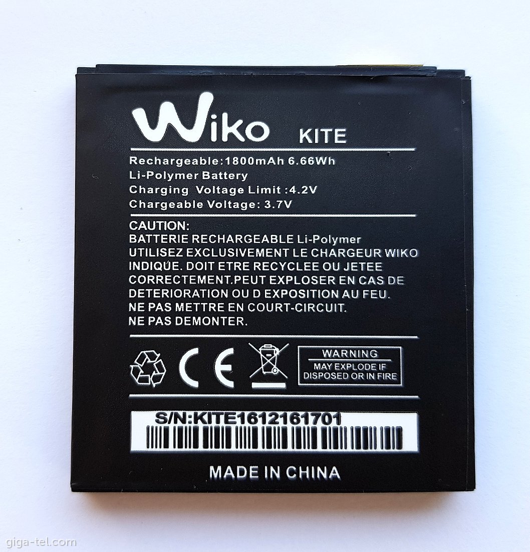 Wiko Kite battery