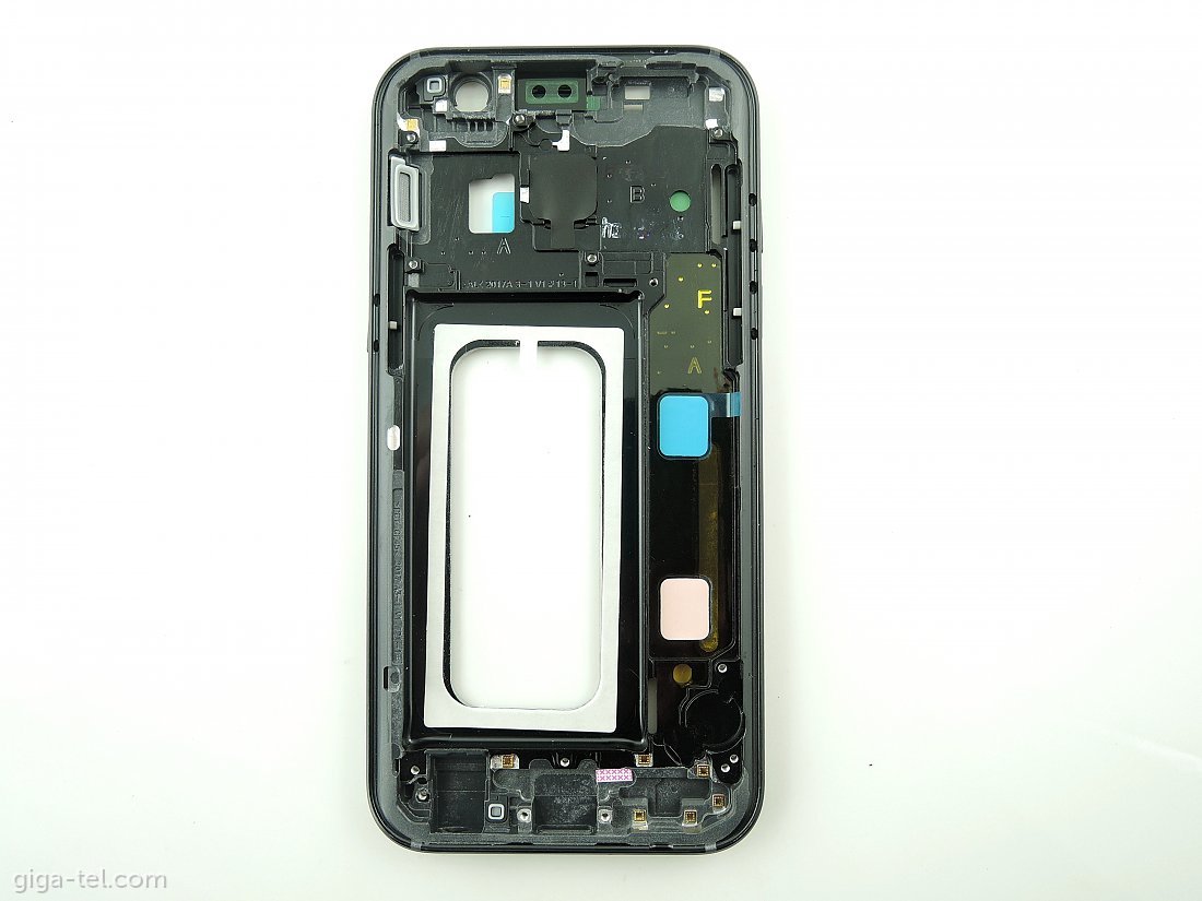 Samsung A320F middle cover black