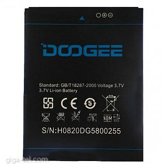 2500mAh  Doogee KissMe DG580