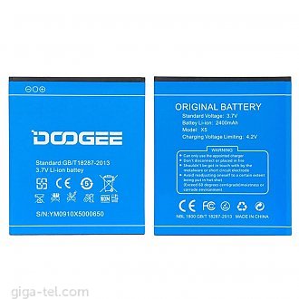 2400mAh Doogee X5, X5 Pro