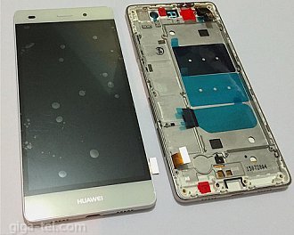 Huawei P8 Lite front cover+LCD+touch gold