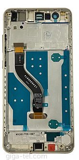 Huawei P10 Lite LCD with frame / middle cover 