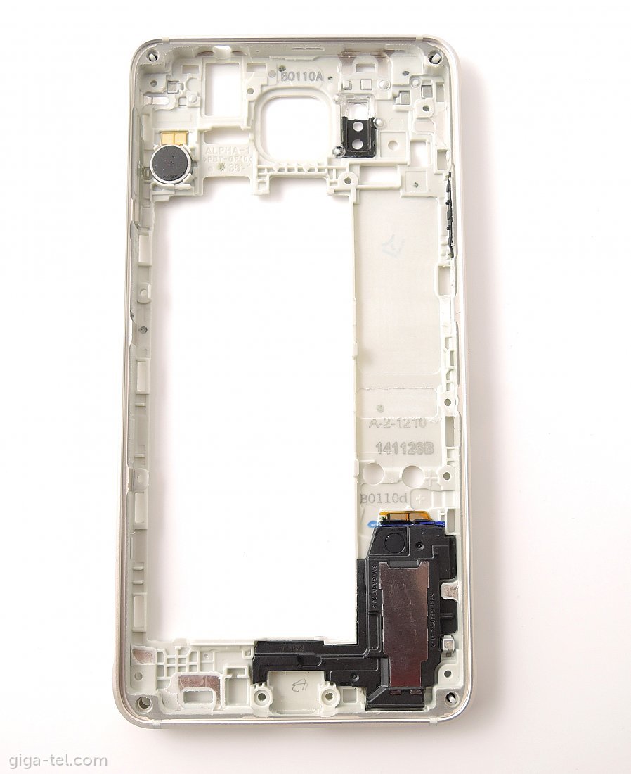 Samsung G850F middle cover gold / without parts