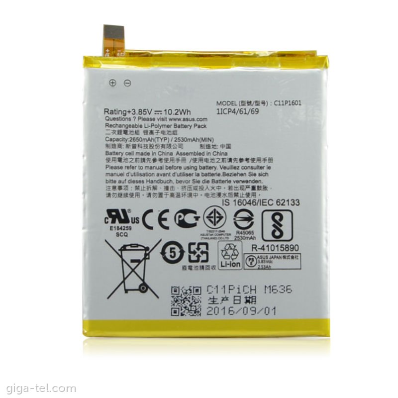 Asus ZE520KL battery