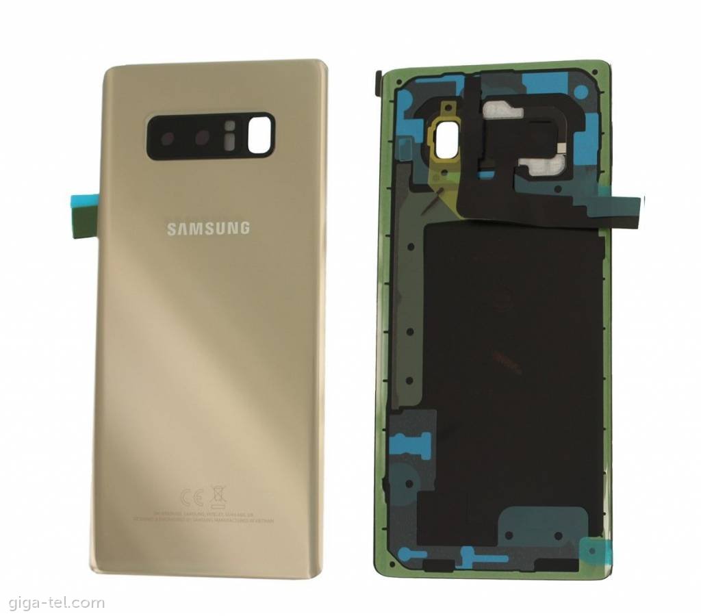 Samsung N950F battery cover gold