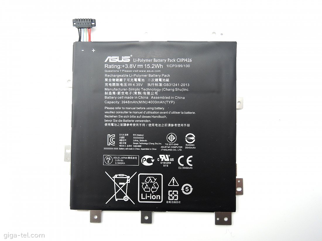 Asus ZenPad Z580C battery