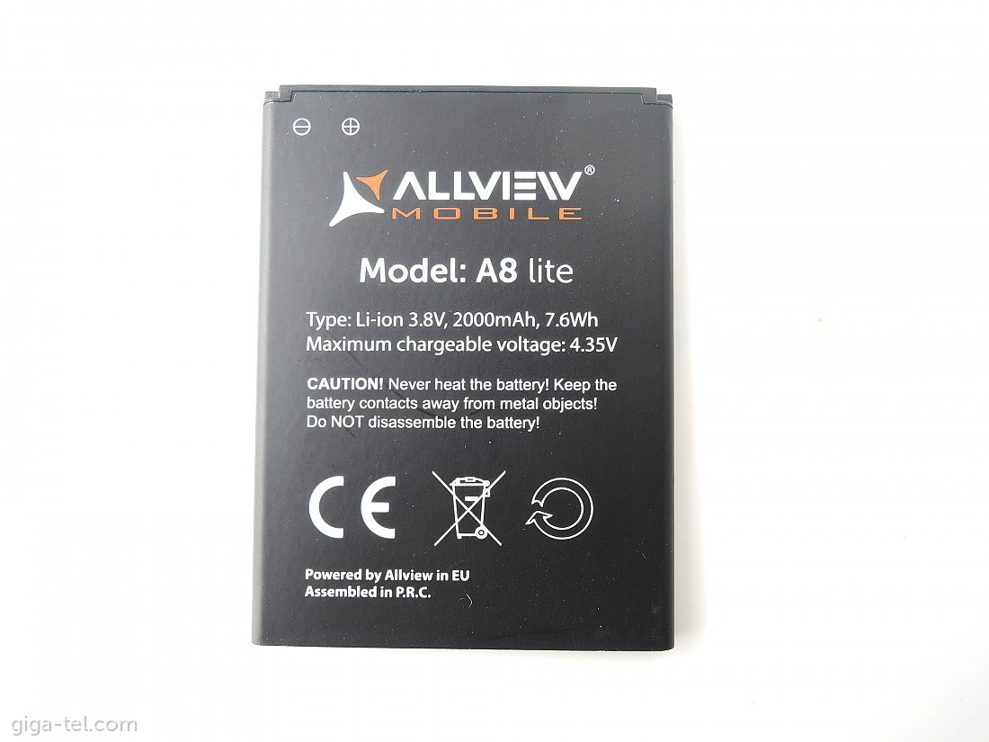 AllView A8 Lite battery