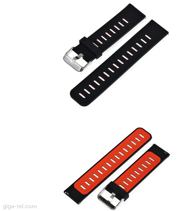 Xiaomi Amazfit,Amazfit 2 / Stratos strap black/red