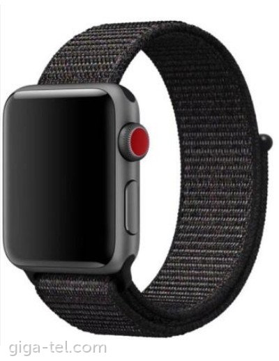 Apple watch 42/44mm Nylon strap black