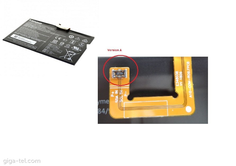 Lenovo Tab 2 A10-70 / L14D2P31 battery  version A  